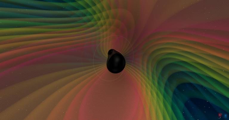 Visualisation of black-hole merger