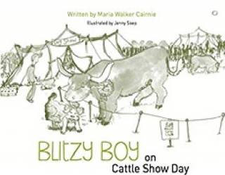 book cover for Blitzy Boy on Cattle Show Day