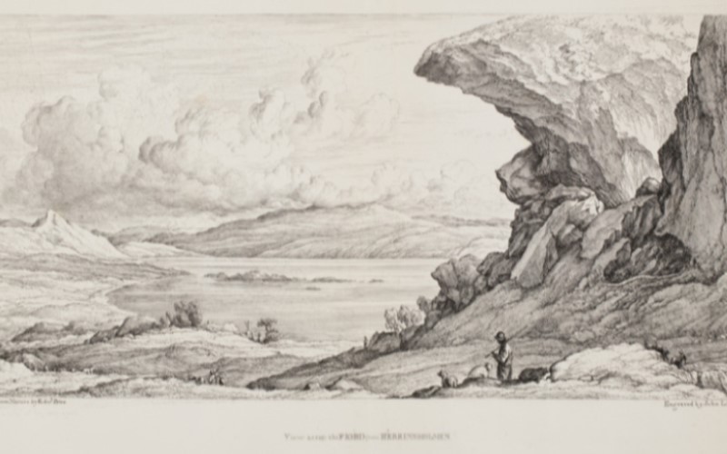 John Linnell, View Across the Fiord from Herrinsholmen, c.1834