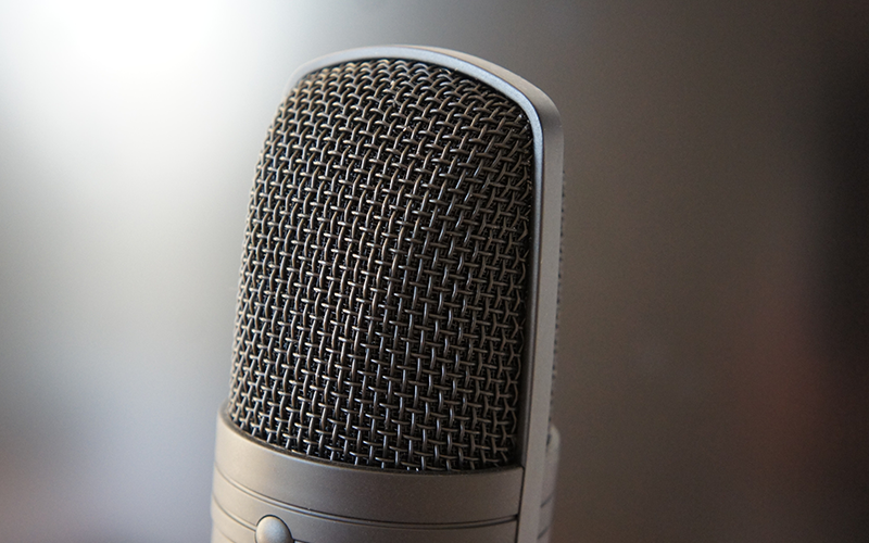an image of a microphone
