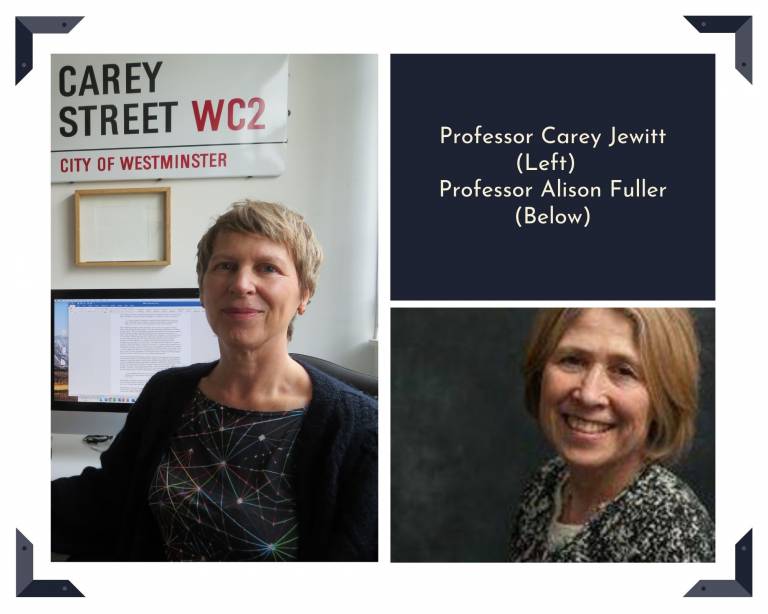 picture of Professor Carey Jewitt and Professor Alison Fuller