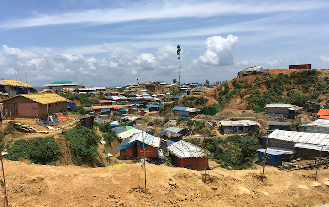 Rohingya Camp near Cox' Bazaar