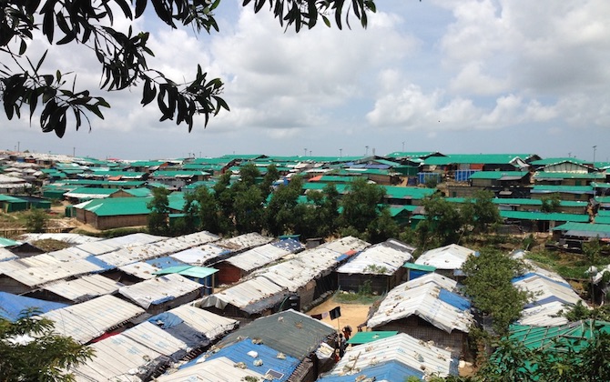 Rohingya Camp near Cox' Bazaar