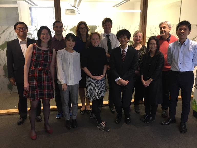 Disaster Science Workshop Participants - UCL and Tohoku - Oct 2018