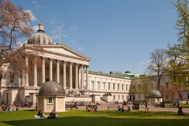 UCL Quad and Portico building