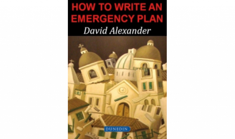 New Book - How to write an emergency plan