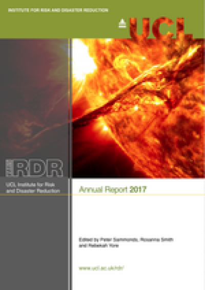 UCL IRDR 2017 Annual Report cover