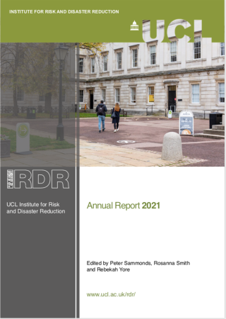 UCL IRDR 2021 Annual Report Cover
