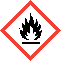 Flammable signage