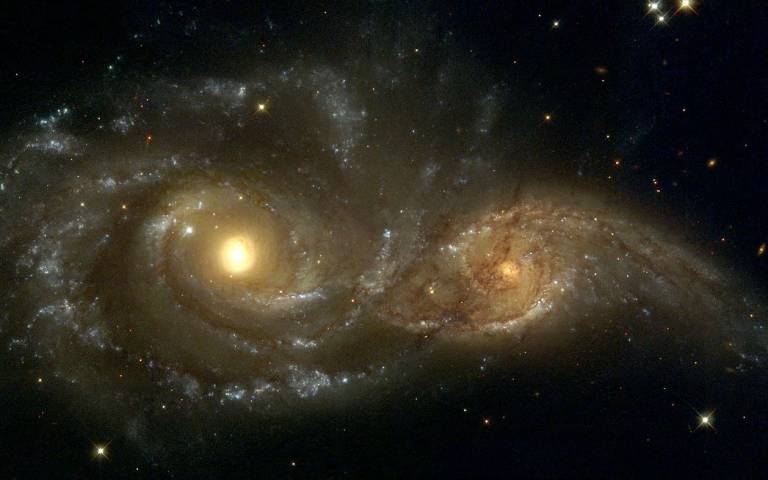 ngc 2207 spiral galaxy