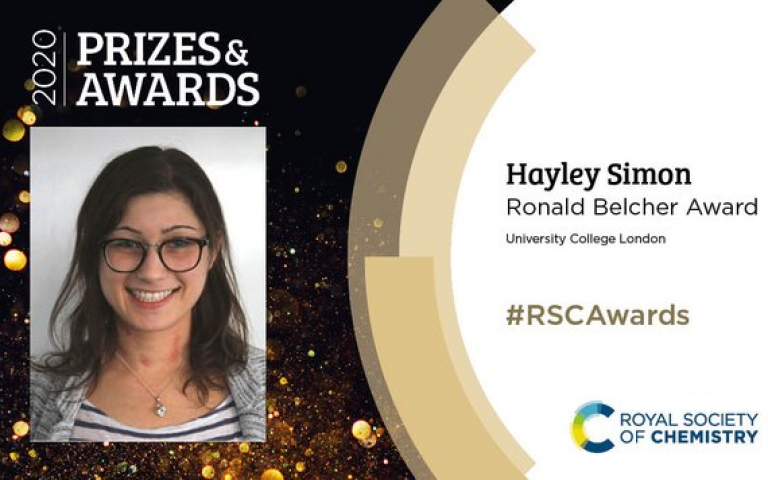 Hayley Simon RSC awards credit Royal Society of Chemistry 