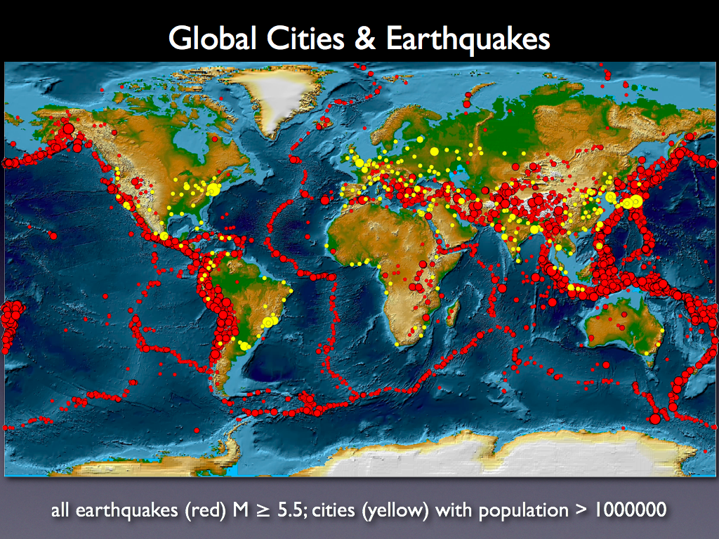 Earthquake Epicenter Map