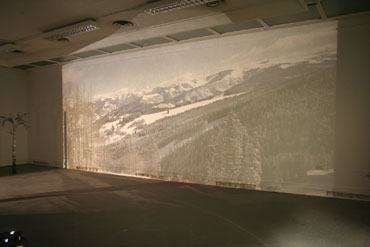 Simson - Skier (installation view) 
