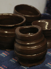 Maxime Iten, Terracotta ceramic pots 3