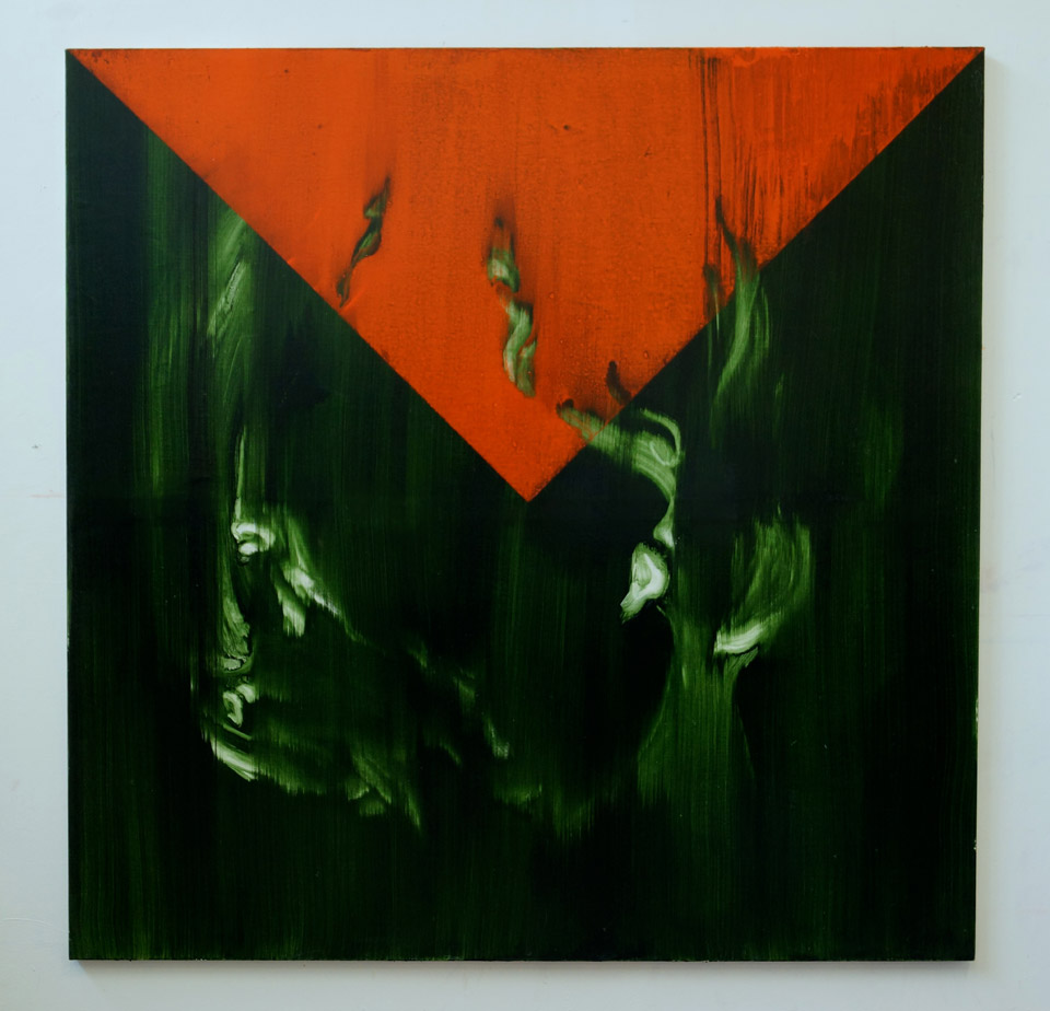 <p>The Fall, 2013, oil on canvas, 150 x 170 cm</p>