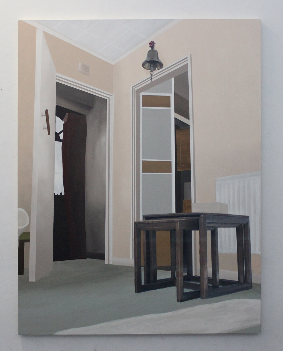 <p>New House, 2013, acrylic and photographic transfer on canvas, 230 x 205 cm</p>