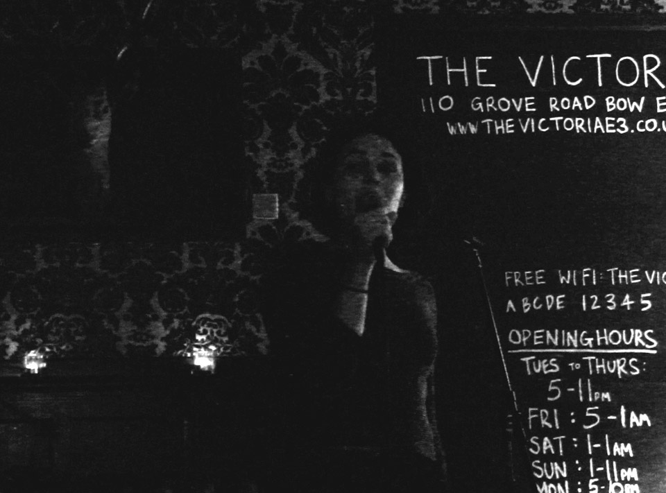 <p>LETTERS performed live at The Victoria Open Mic Night</p>