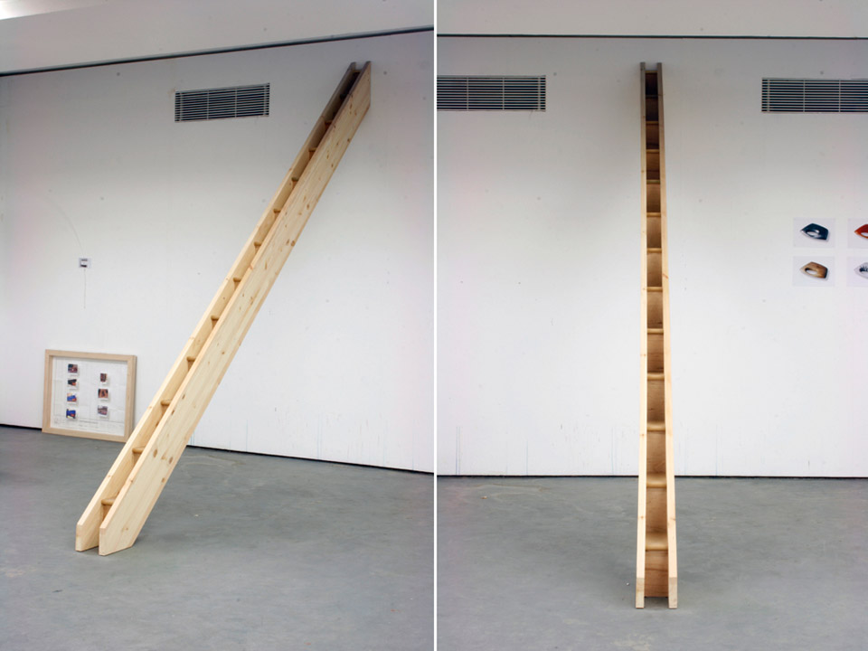 <p>Staircase, 2011, wood, 320 x 30 x 15 cm</p>