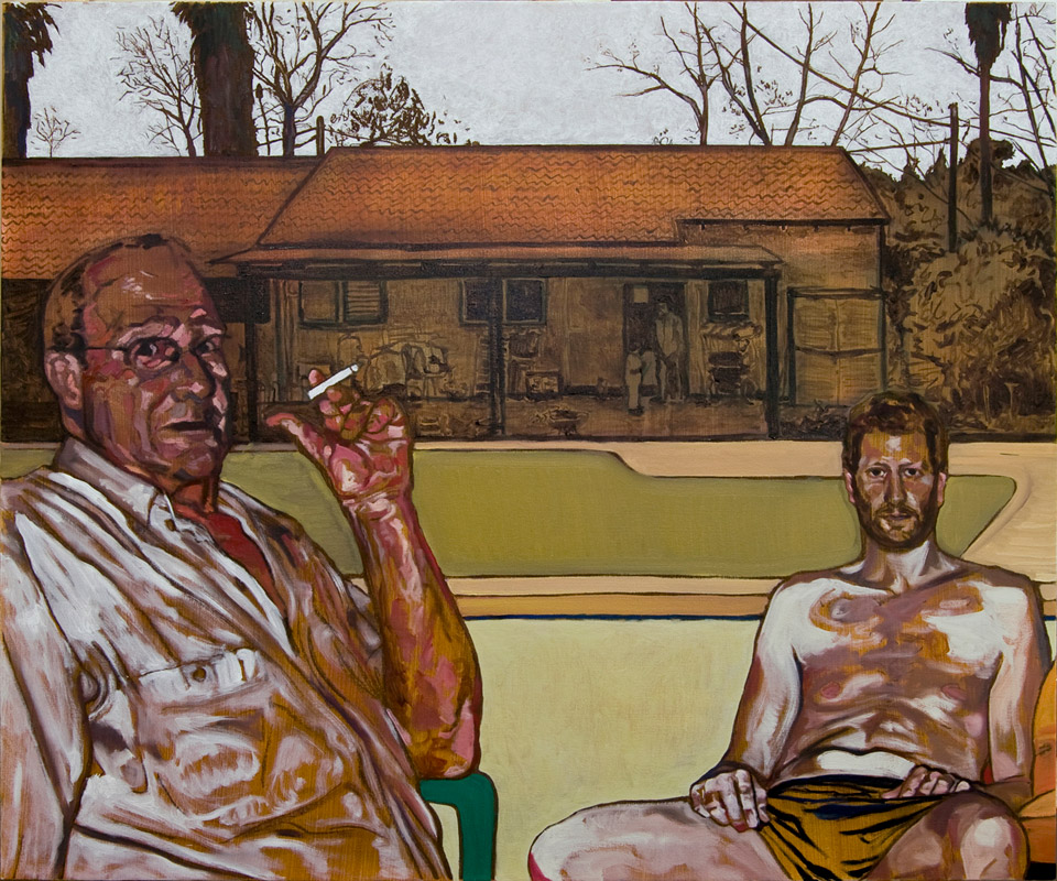 <p>Father and Son II, 2013, oil on canvas, 100 x 120 cm</p>