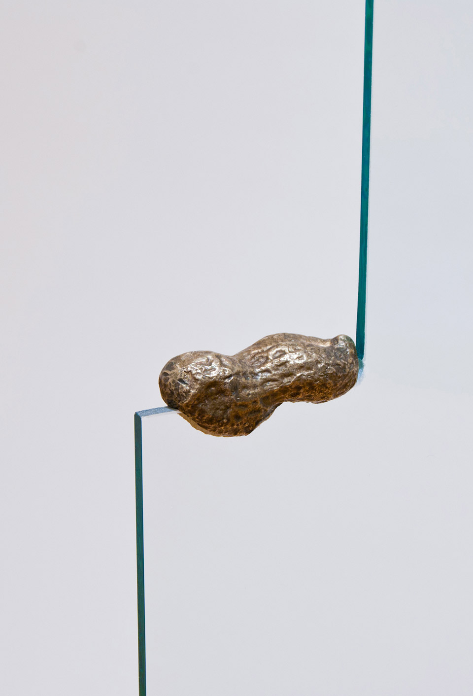 <p>Spells, 2012, cast bronze, glass, 140 x 47 x 12 cm</p>