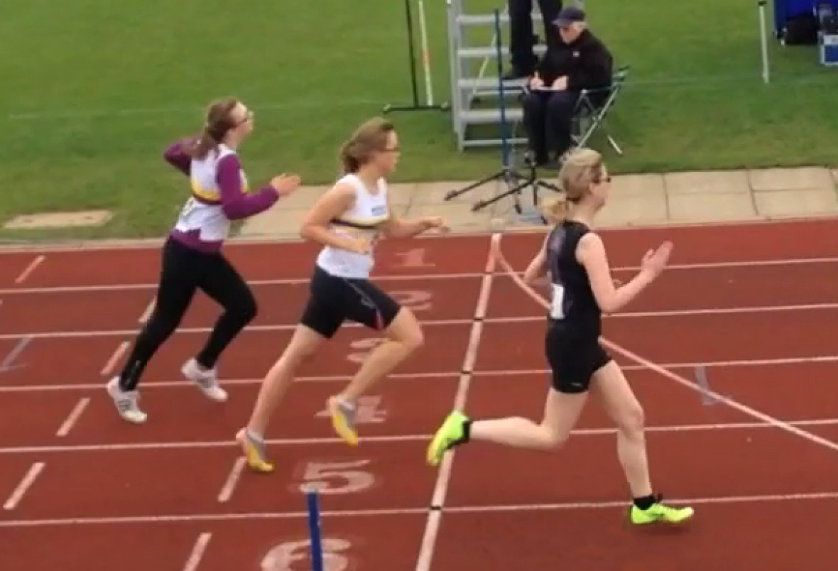 Penny Andrews: Winning the 100m National Championships for Cerebral Palsy athletes in 2013