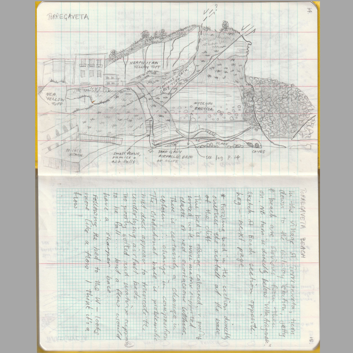 Geological Field Sketch: Torregavata