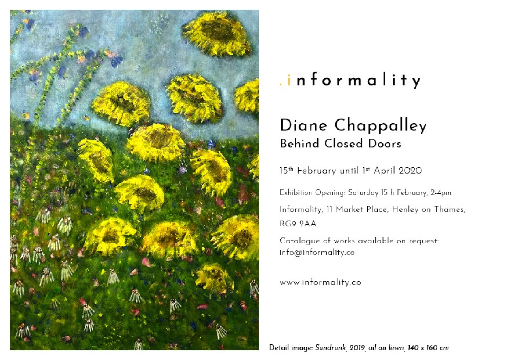 Diane Chappalley: Behind Closed Doors - Informality