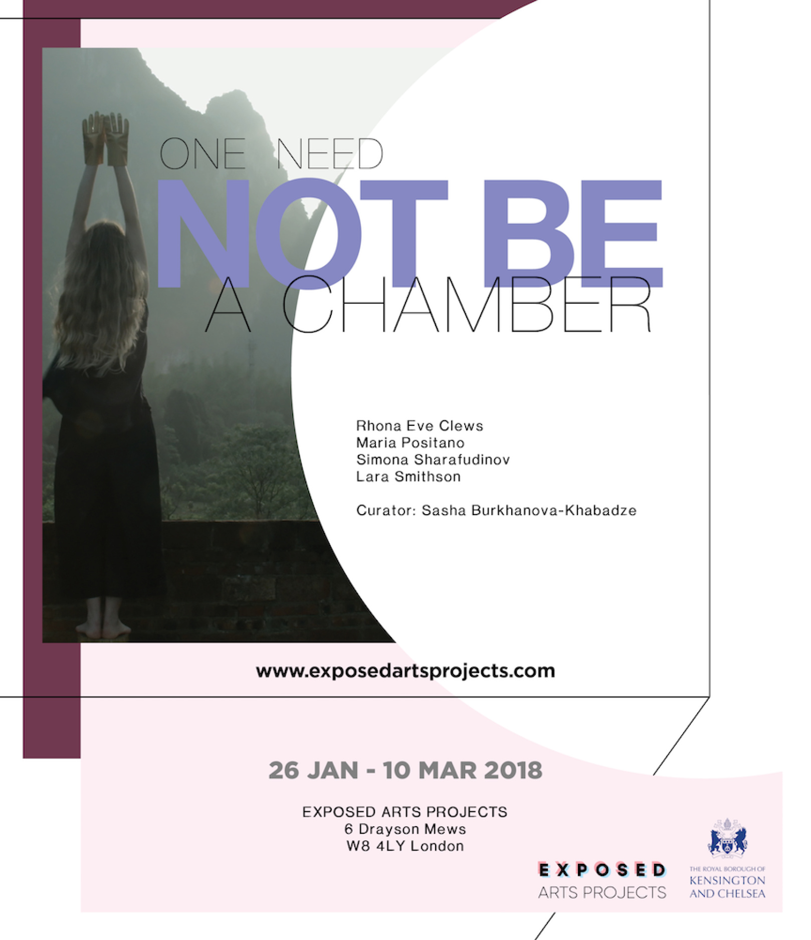 One Need Not Be A Chamber - Exposed Arts Projects