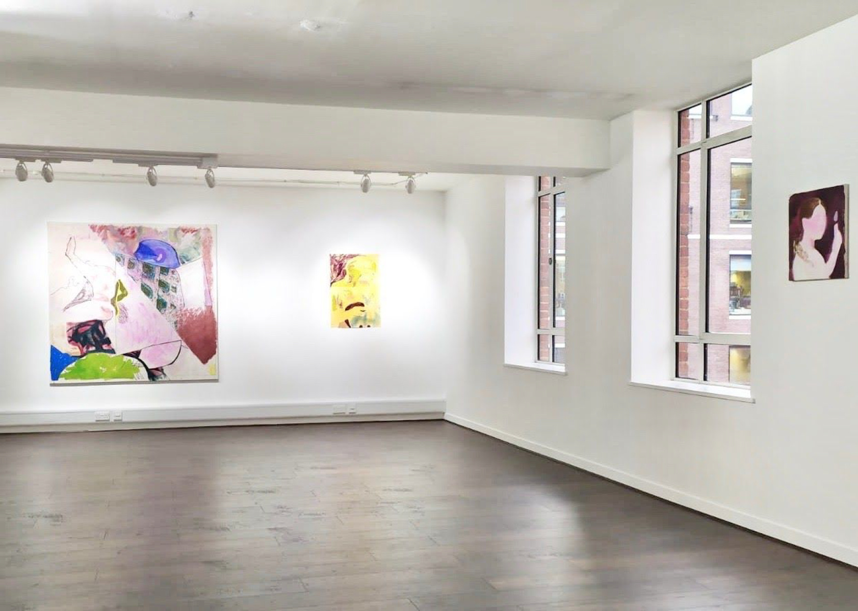 Material Figures, installation view