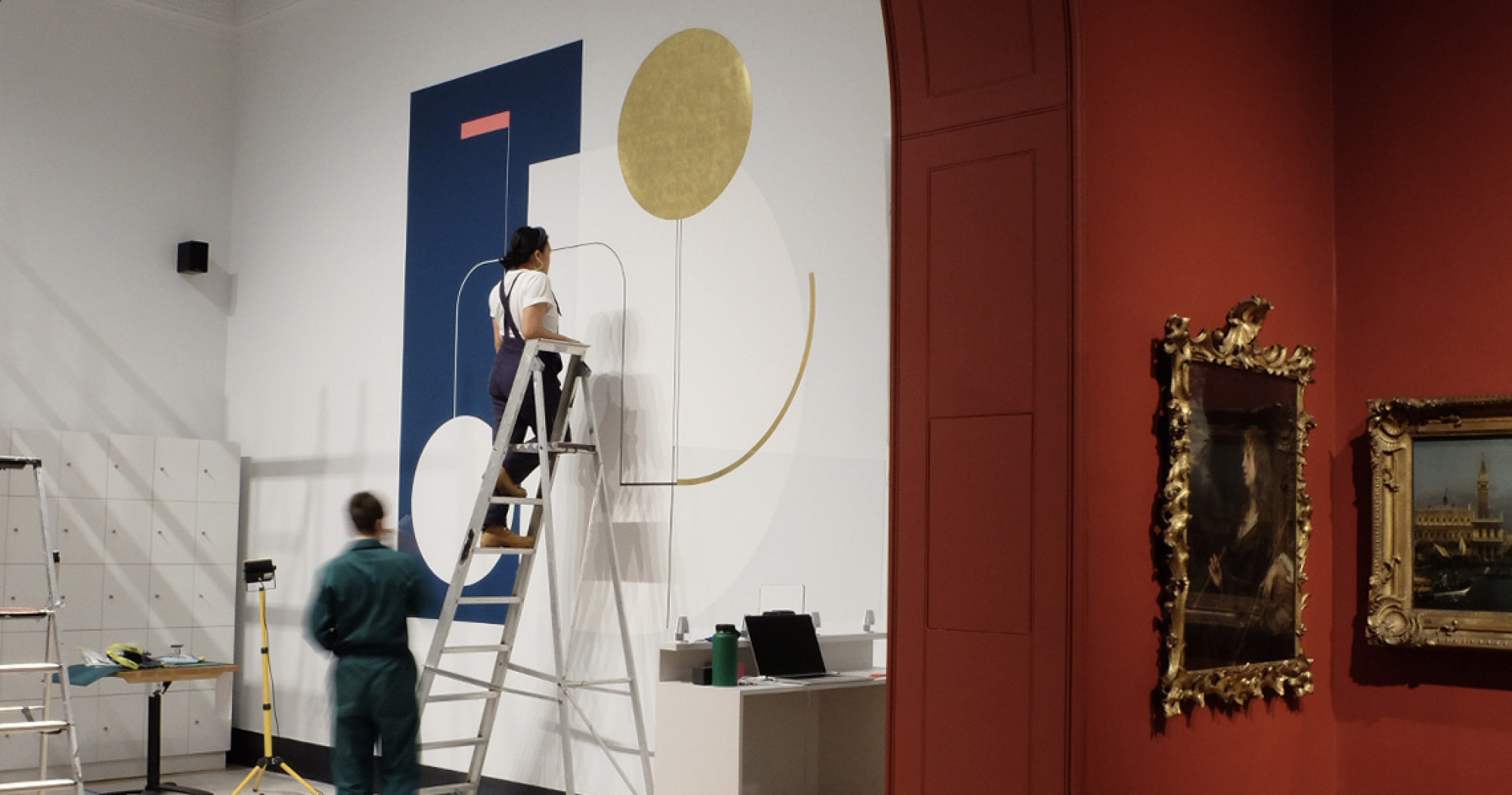 Installation of The Grand Tour at Dulwich Picture Gallery