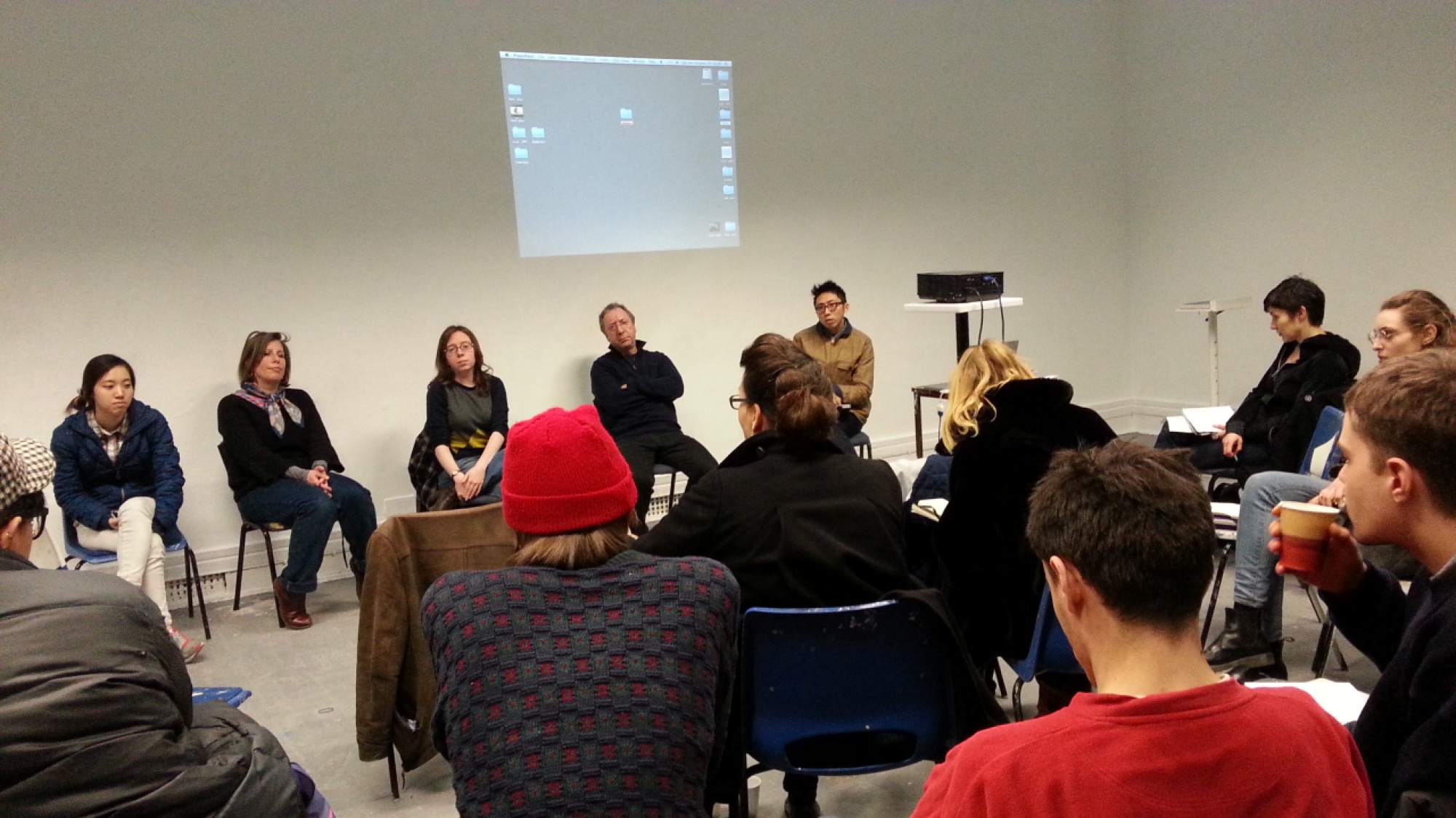 Slade Performance Day 2013, panel discussion on time in relation to performance