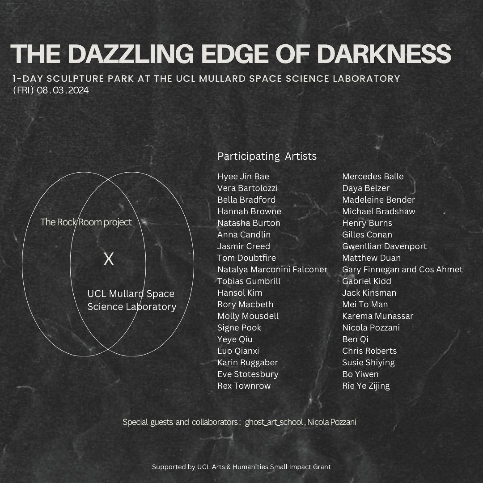 Poster for The dazzling edge of darkness