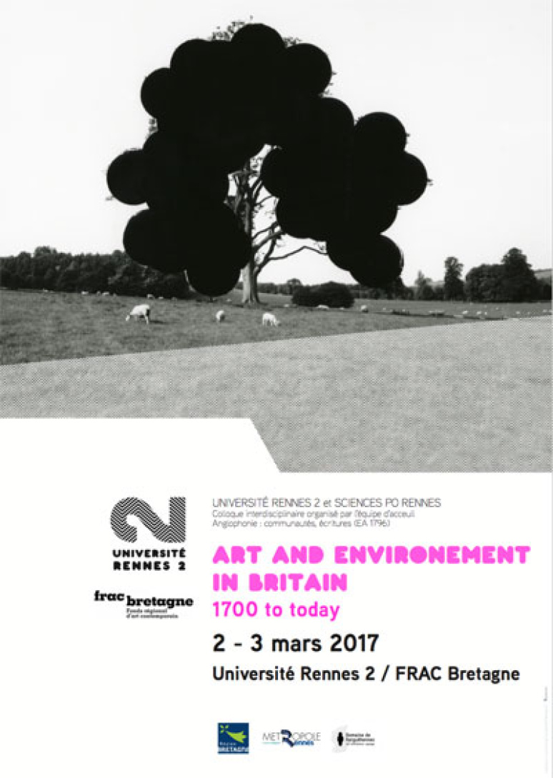 Aliki Braine, Draw me a tree, Art and Environment in Britain poster