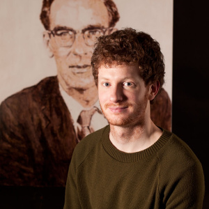 Donal Maloney and his winning portrait of Denys Holland