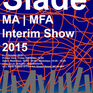 Interim Show Poster 2015