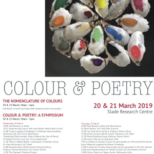 Colour and Poetry - poster