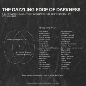 Poster for The dazzling edge of darkness
