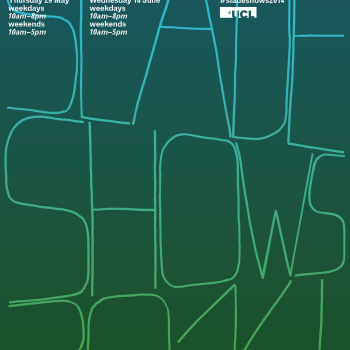 Degree Show Poster 2014 (front)