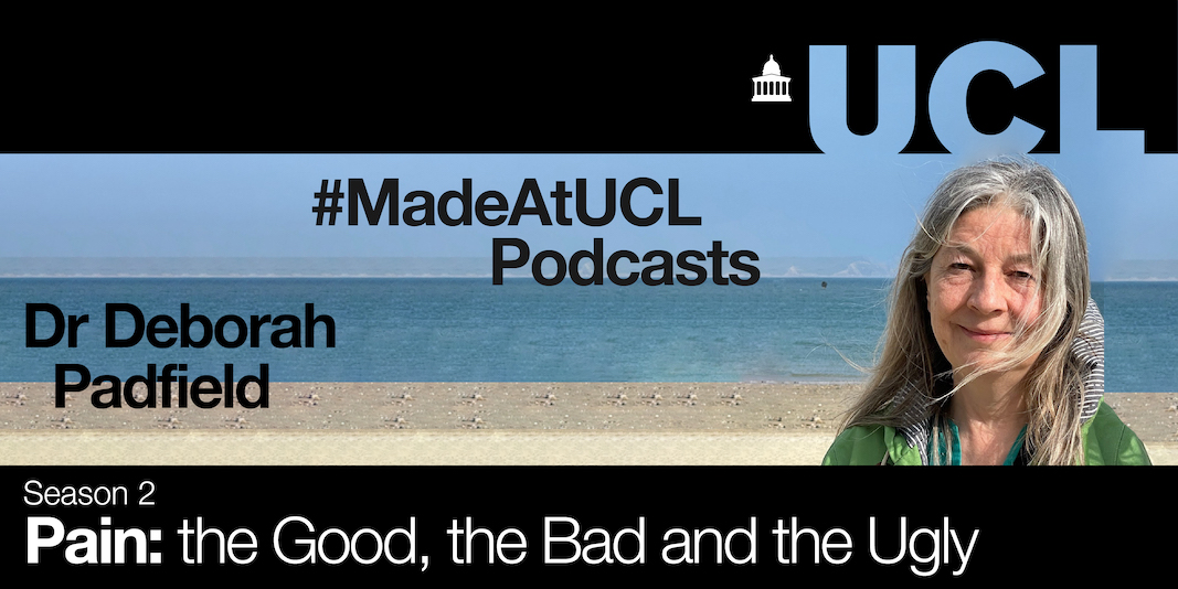 MadeAtUCL Podcast, Deborah Padfield