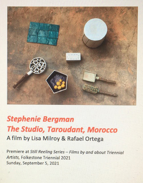 Stephenie Bergman - The Studio, Taroudant, Morocco - Folkestone Triennial Poster