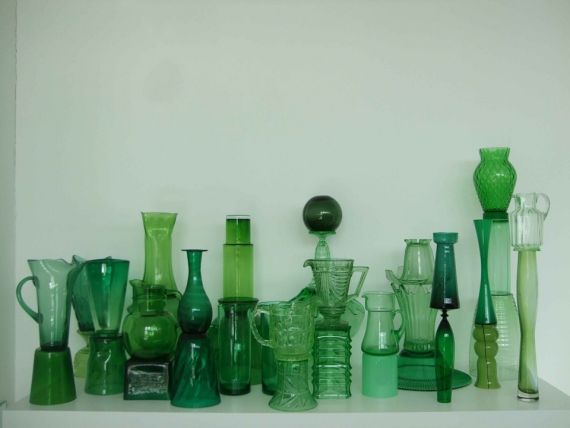  Green Green Glass of Home (after Morandi),