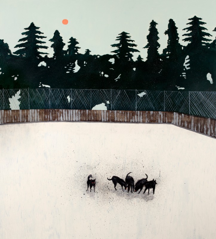 Francisco Rodriguez - The Burning Plain, Cooke Latham Gallery