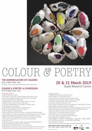 Colour and Poetry - poster
