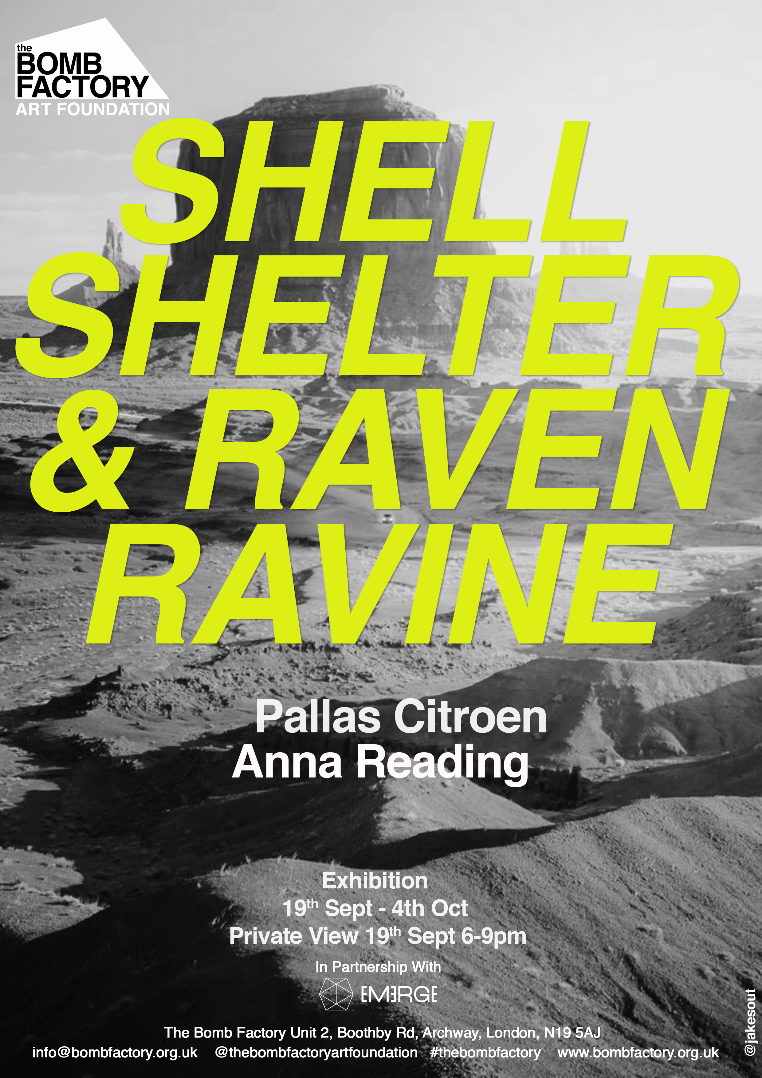 Shell Shelter and Raven Ravine - The Bomb Factory Art Foundation