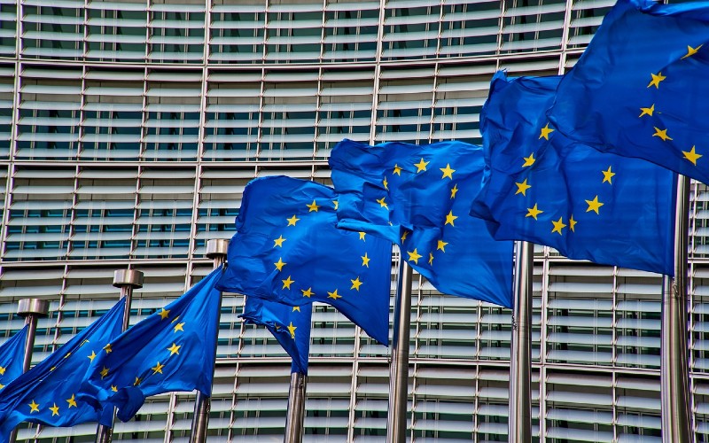 Image of European Flags