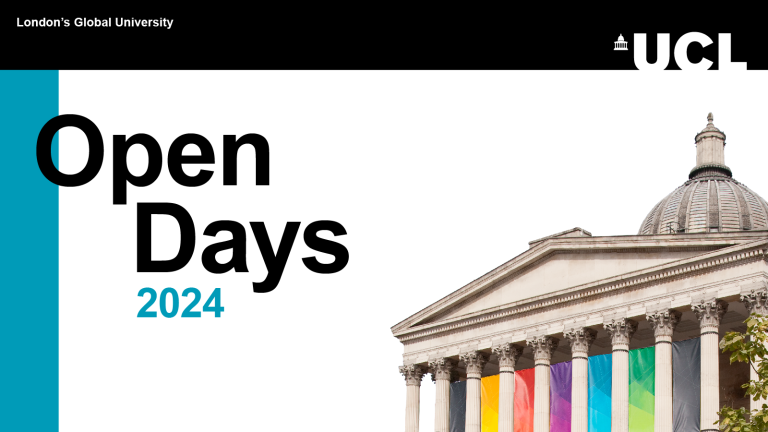 2024 UCL Undergraduate Open Days