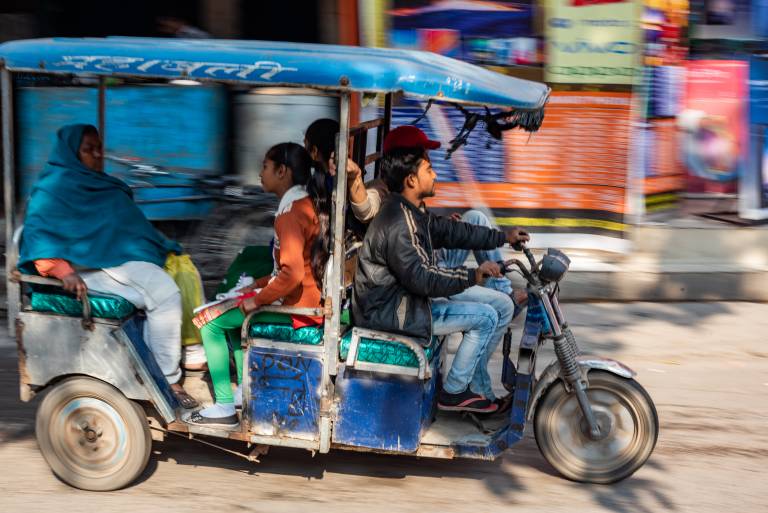Rickshaws in Delhi’s urban margins | © Rohit Madan