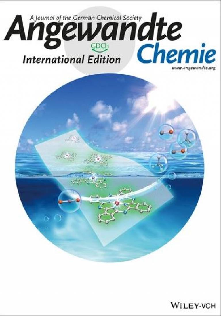 New Cover Story in Angewandte Chemie International Edition  Solar Energy &  Advanced Materials Research Group - UCL – University College London