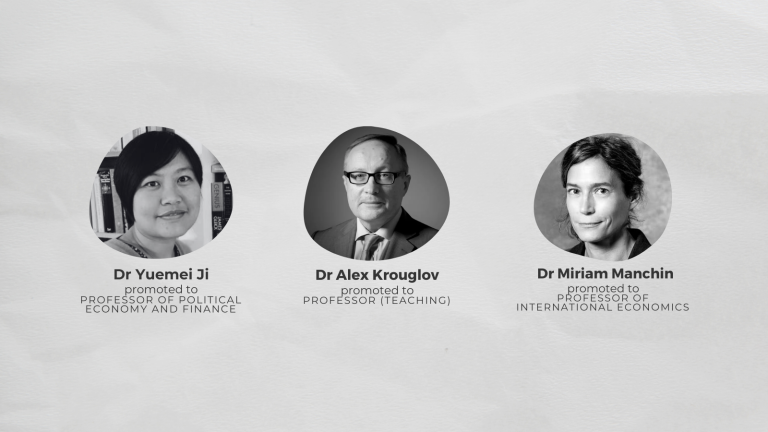 Dr Yuemei Ji, Dr Alex Krouglov and Dr Miriam Manchin