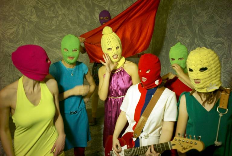 A photo of Pussy Riot by Igor Mukhin